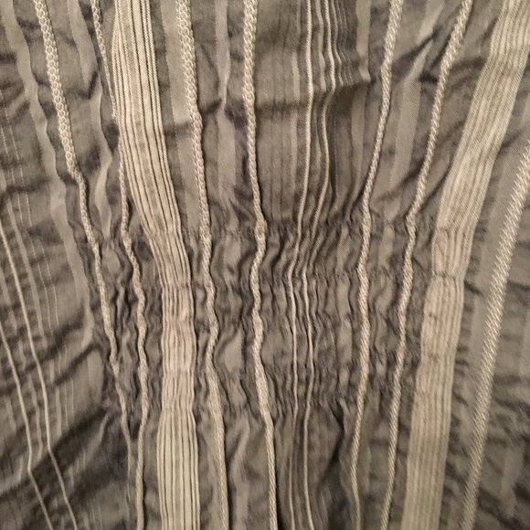 Vintage Y2K Costa Blanca Half Sleeve Striped Cotton Dress Shirt - Picture 6 of 10